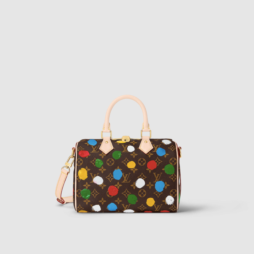 Louis Vuitton Louis Vuitton Yayoi Kusama Speedy Bandouliere 25 M46433