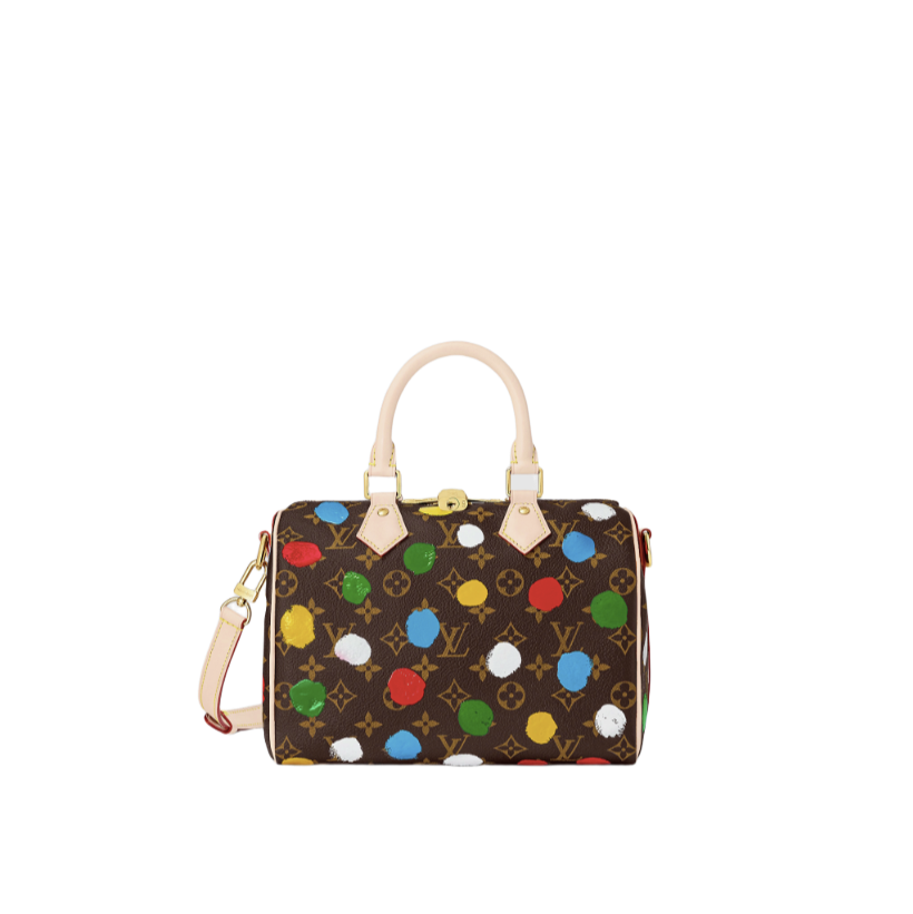 Louis Vuitton Louis Vuitton Yayoi Kusama Speedy Bandouliere 25 M46433
