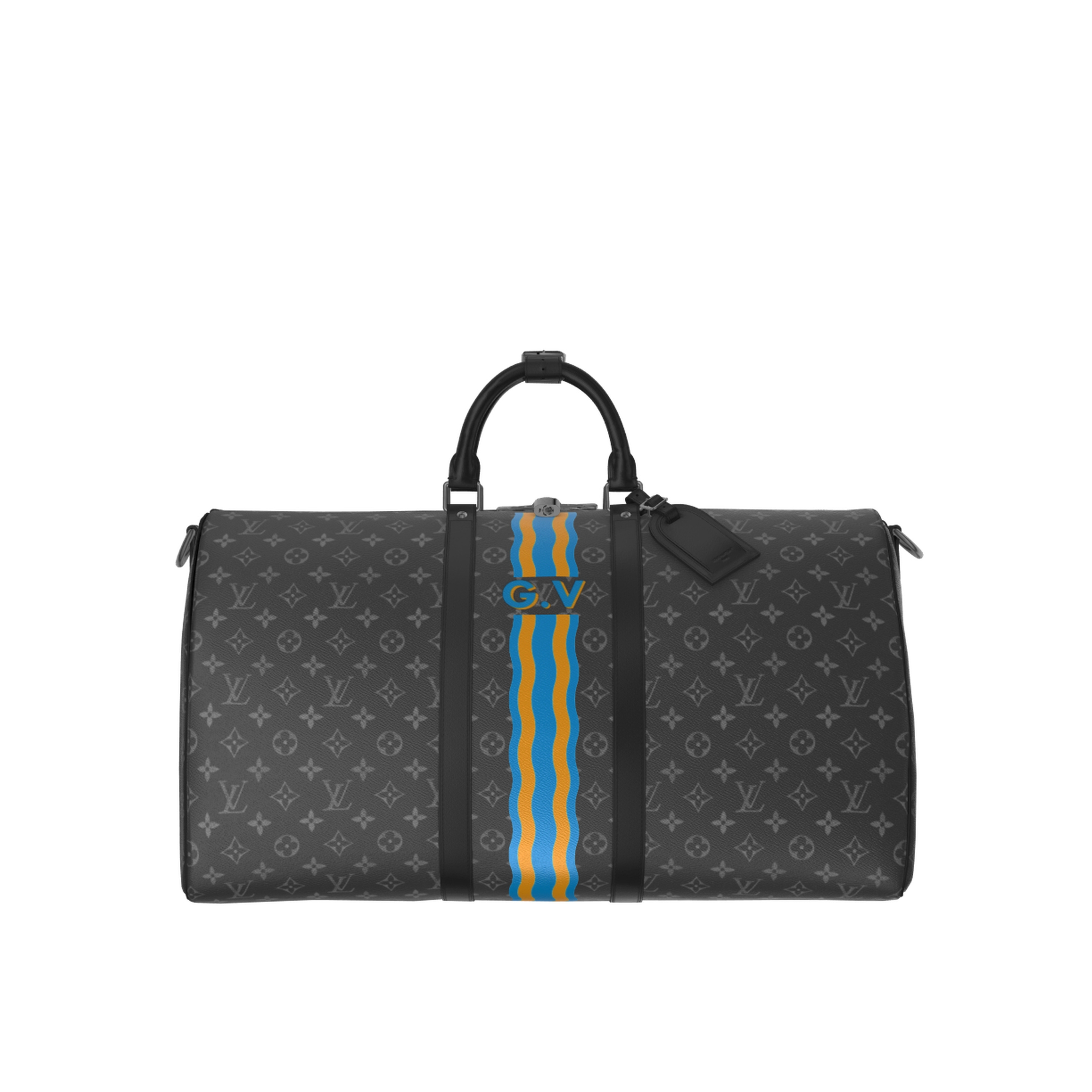 Louis Vuitton Keepall Bandoulière 55 Mon Monogram P01951