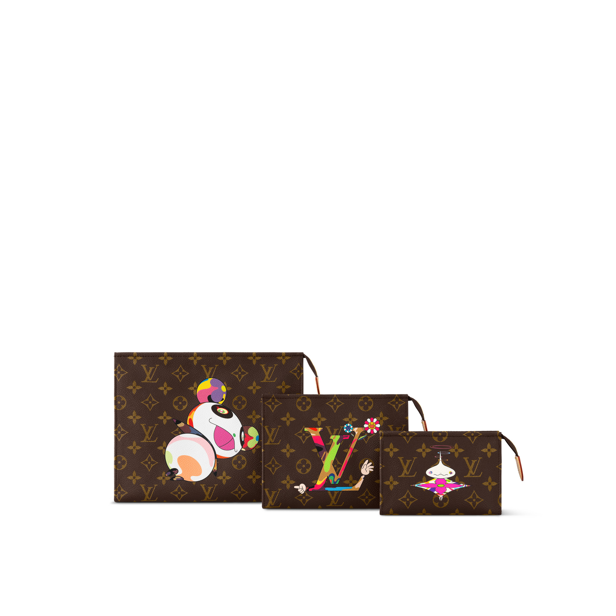 Louis Vuitton LV x TM Trio Toiletry Pouch M13762