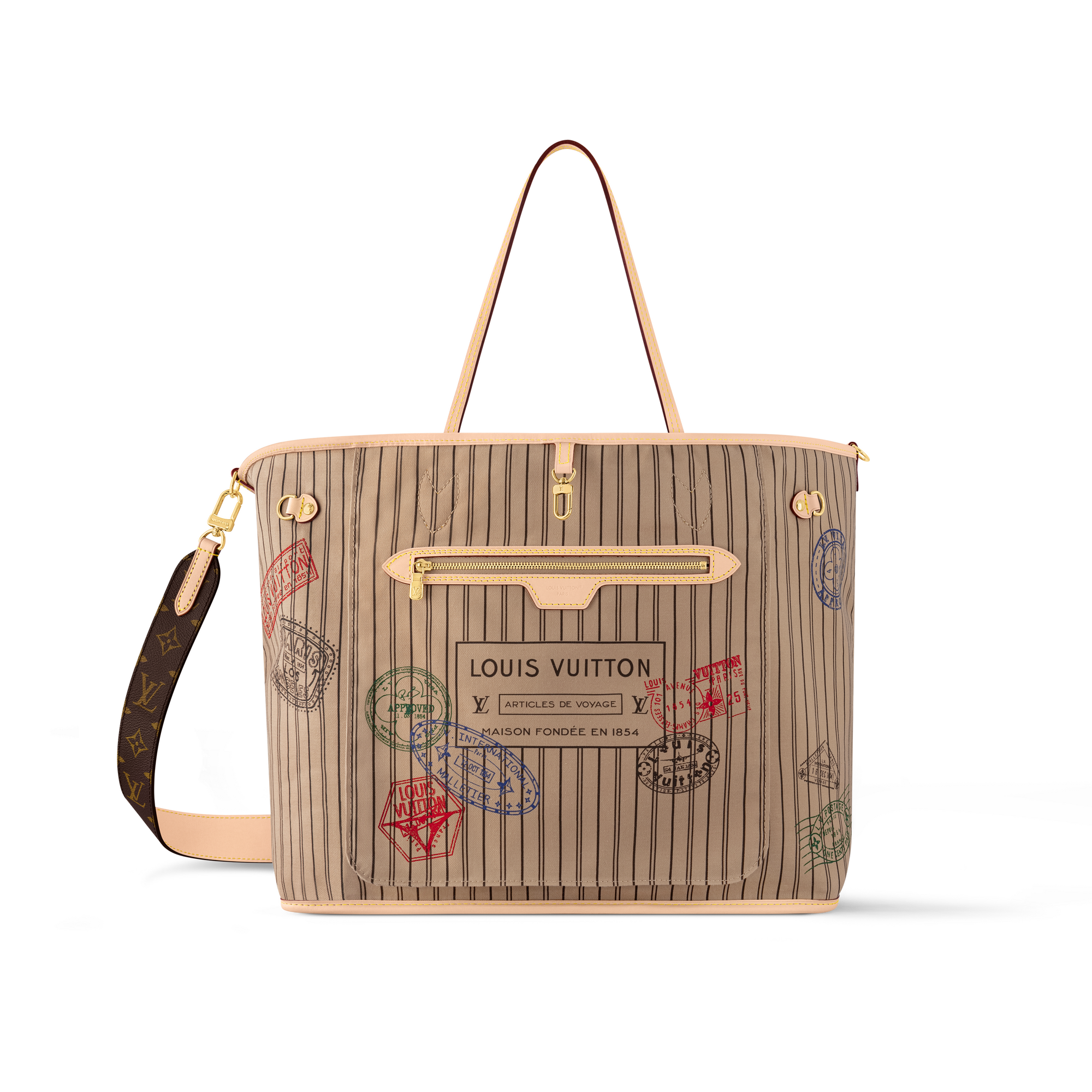 Louis Vuitton Neverfull Bandoulière Inside Out GM M11948