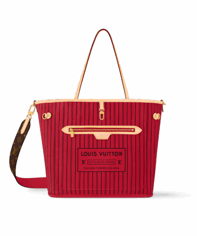 Louis Vuitton Neverfull Bandoulière Inside Out MM M12096