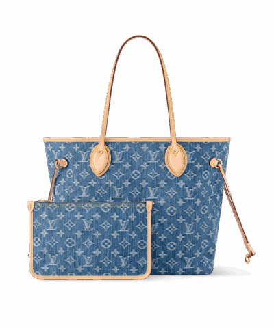 Louis Vuitton Denim Neverfull MM M13192