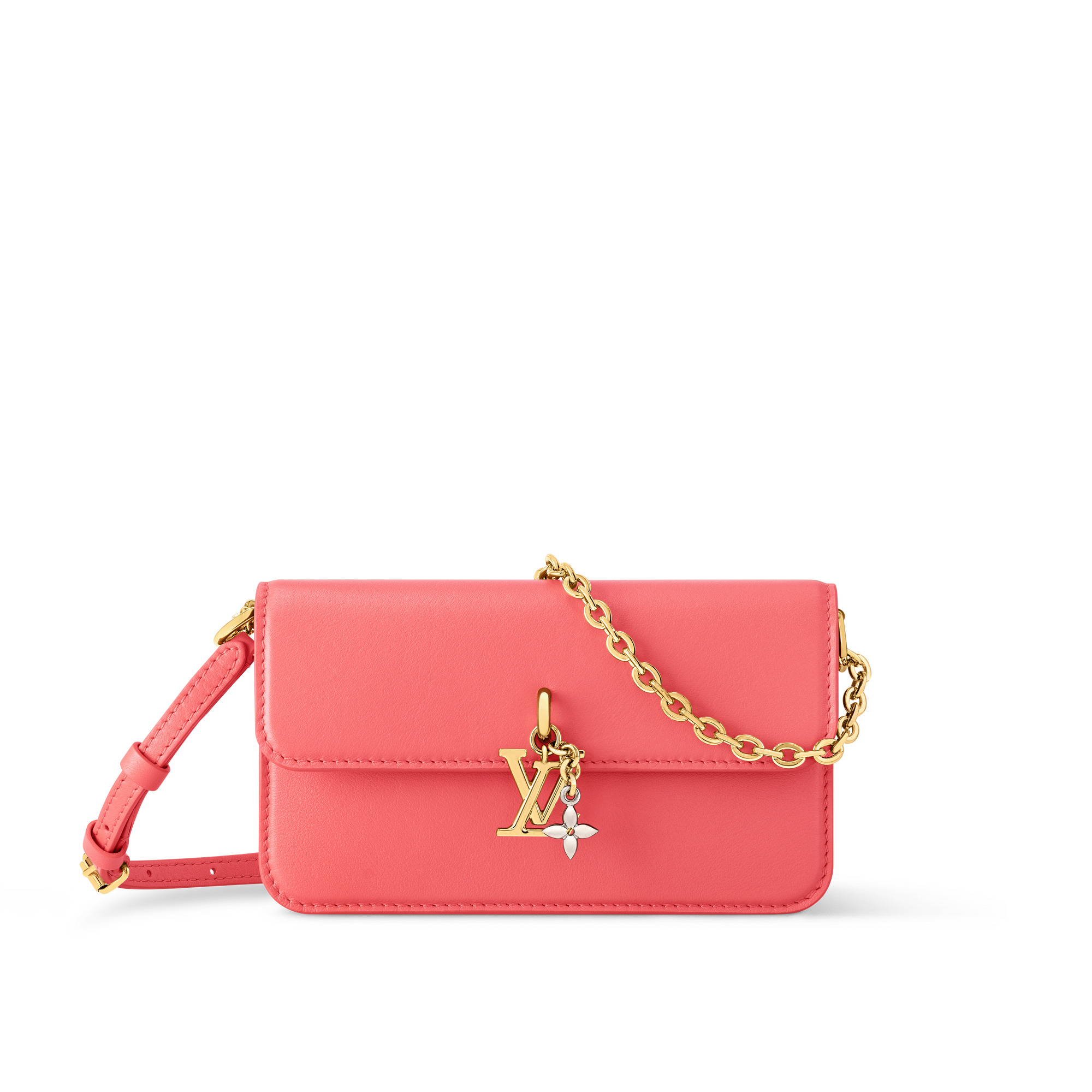 Louis Vuitton Wallet On Chain LV Bloom M14548